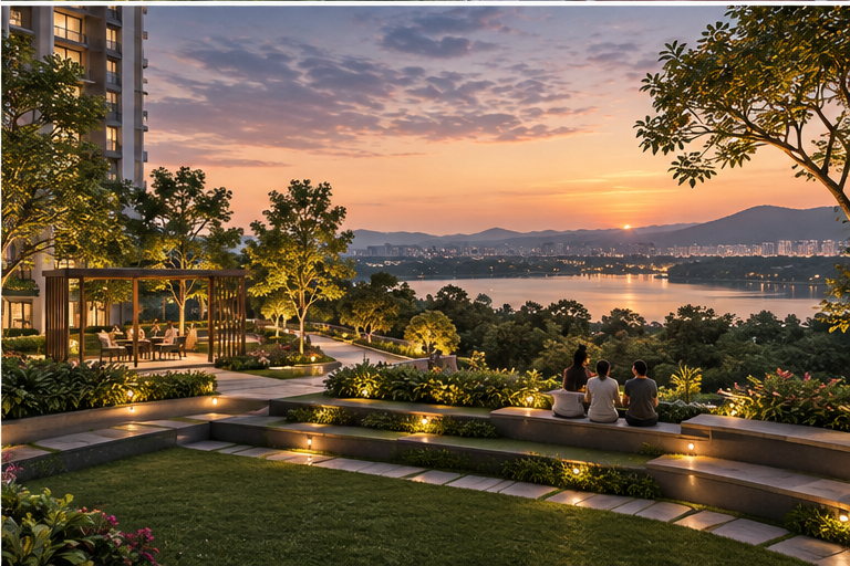Venkatesh Skydove project view in Pune